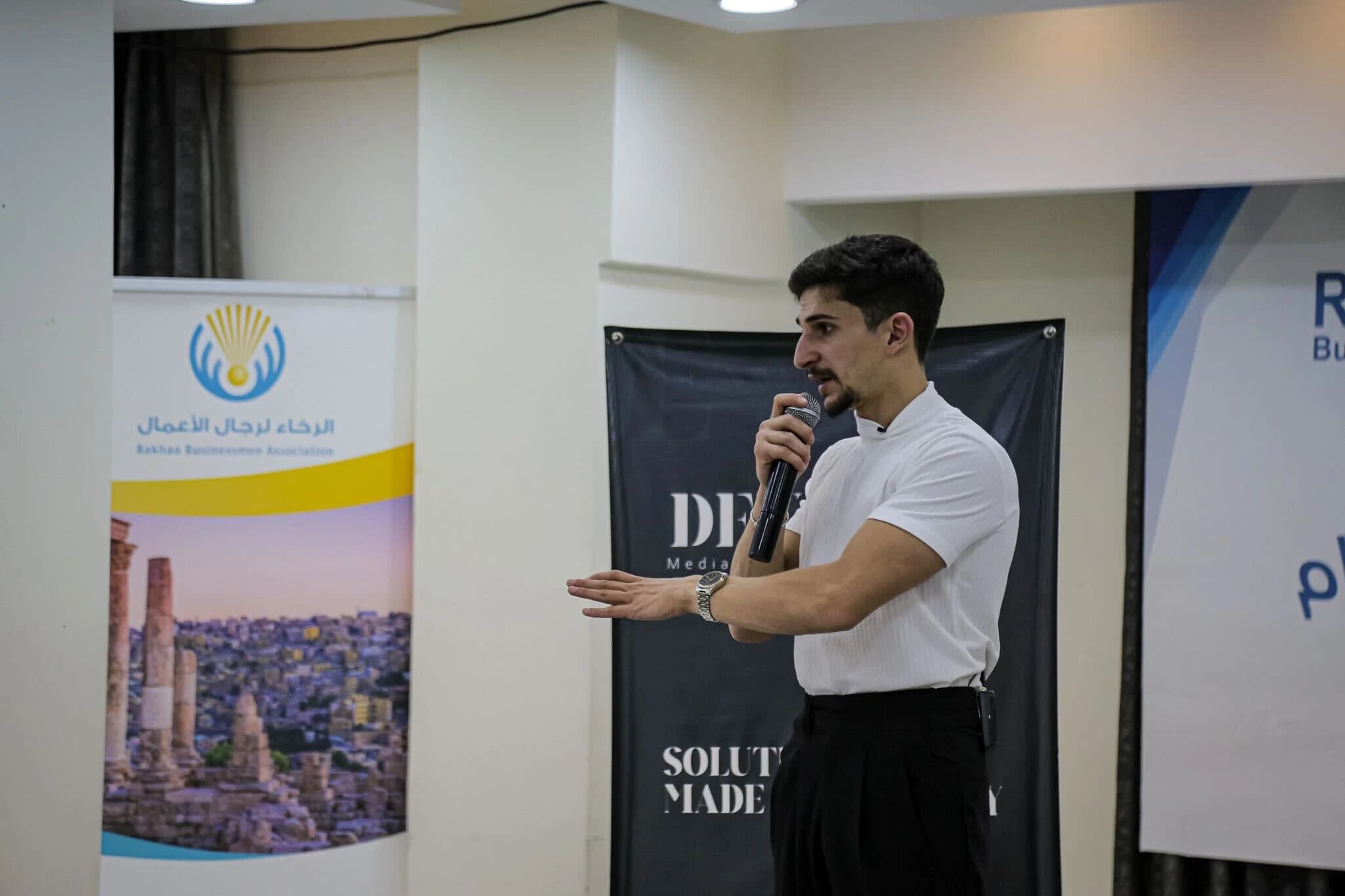 Diaa Al-Samhouri Highlights AI Innovation at Rakha Businessmen Association